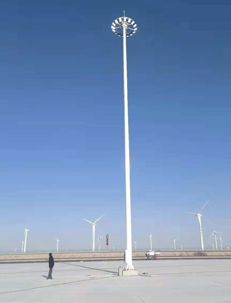 瓜州高速路服务区当雄高杆灯项目