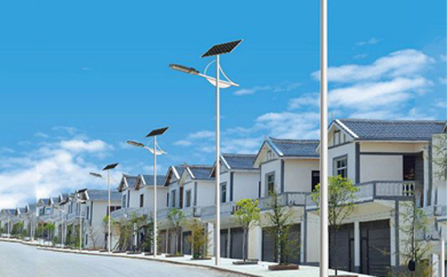 当雄太阳能路灯配置与在乡村道路照明中的应用